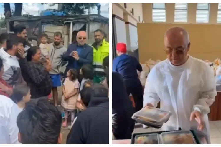 VIDEO. Copiii din zona Pata Rât primesc mâncare gratuită de la Primăria Cluj-Napoca. Emil Boc, implicat direct în susținerea celor mici
