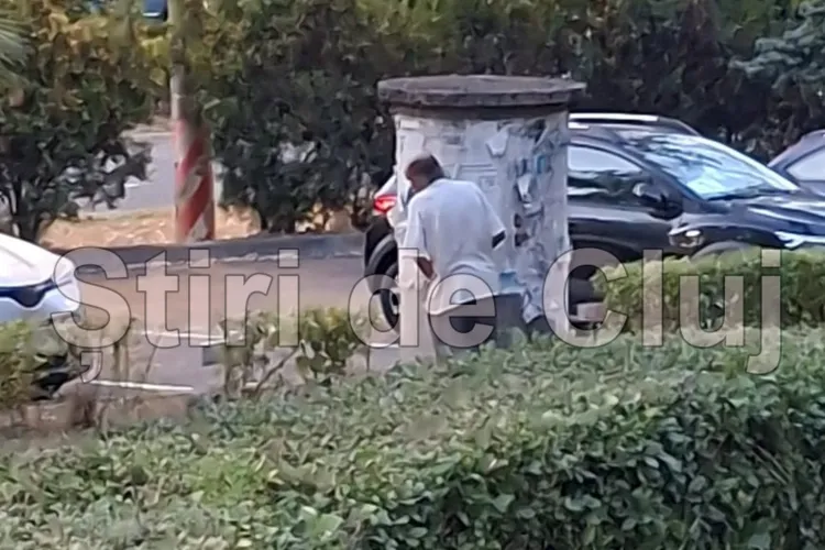 Scenă revoltătoare în Cluj. Un bărbat se autosatisfăcea lângă Complexul Mercur, în văzul tuturor: „Dacă trecea un copil? Am anunțat și Poliția Locală”