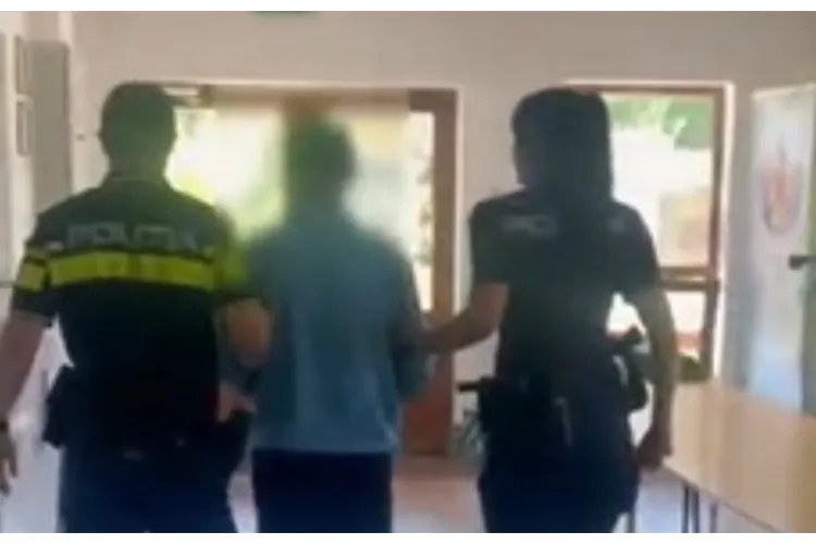 VIDEO. Un bărbat din Turda, Cluj, a fost arestat preventiv după ce și-ar fi agresat concubina și ar fi amenințat-o