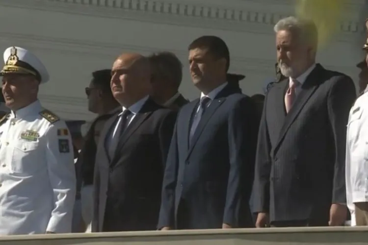VIDEO. Ilie Bolojan, huiduit și fluierat la Ziua Marinei în Constanța! Mulțimea a început să scandeze în timpul discursului: „Du-te la București”
