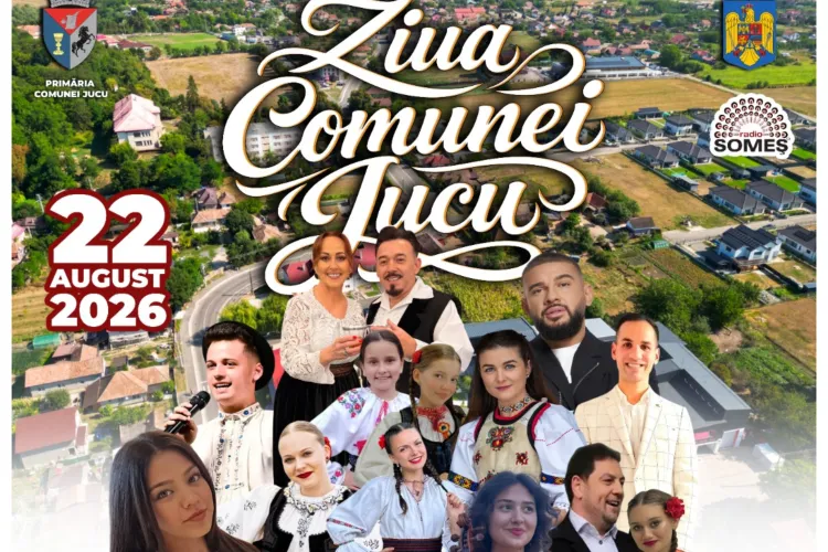 Petrecere mare la Jucu! Artiști și ansambluri folclorice, pe scenă la „Ziua Comunei”