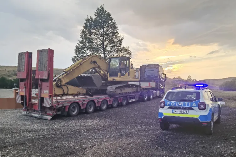 Acțiune în forță la Cluj! Zeci de șoferi sancționați, 5 permise reținute și un camion „prea mare” oprit în trafic. A plouat cu amenzi 
