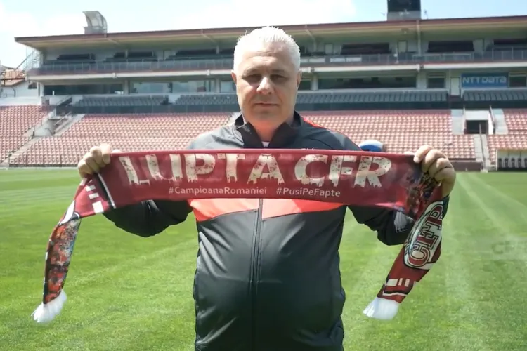 Marius Șumudică revine ca antrenor la CFR Cluj. În 2021 a plecat cu scandal după 3 luni la clubul din Gruia