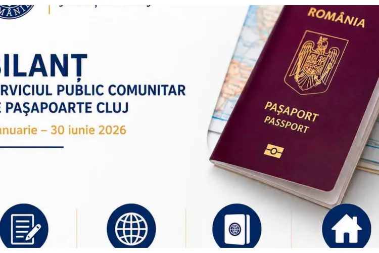 Clujenii au luat cu asalt Serviciul de Pașapoarte! Peste 16.000 de cereri depuse în prima jumătate a anului