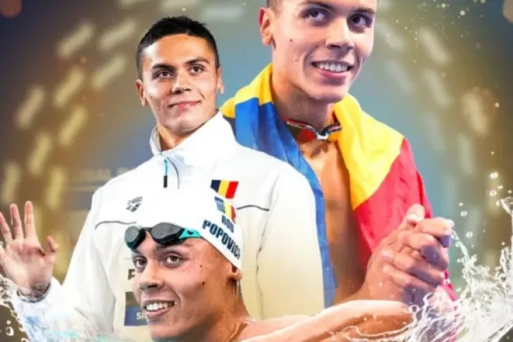 David Popovici, premiat regește după aurul european! Câți bani poate încasa pentru victoria de la 100 m liber