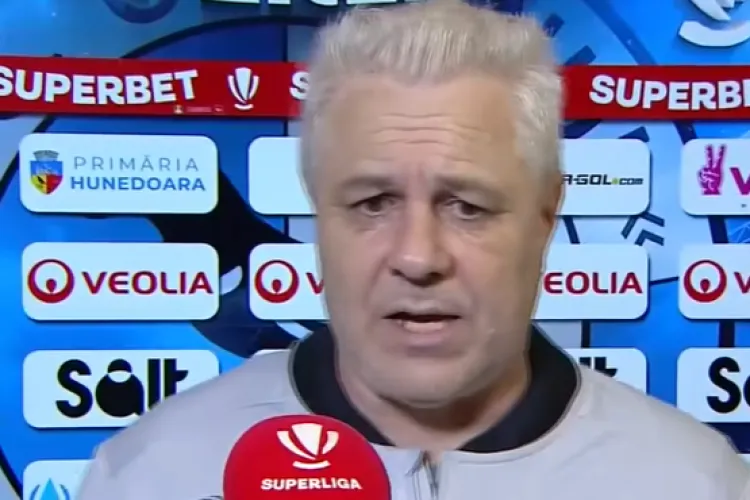Șumudică, discurs devastator după 0-3 cu Corvinul: „Echipa asta nu există! Parametrii fizici sunt de Divizia C”