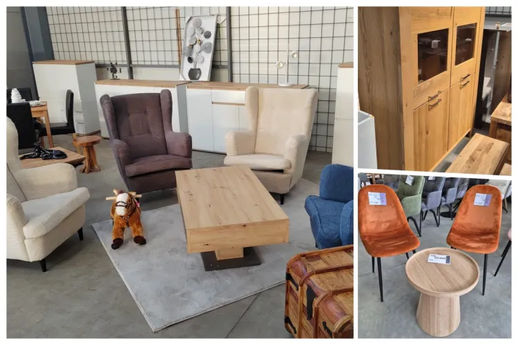 Cea mai mare reducere la mobilier în Cluj! Mobilă nouă din Germania, la preț de outlet, doar două weekenduri: Reduceri de până la 85%. Scaune de la 30 lei