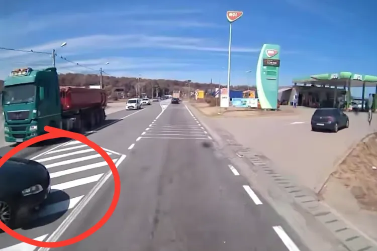 La un pas de tragedie în Cluj: un șofer a intrat pe contrasens și a fost evitat în ultima clipă