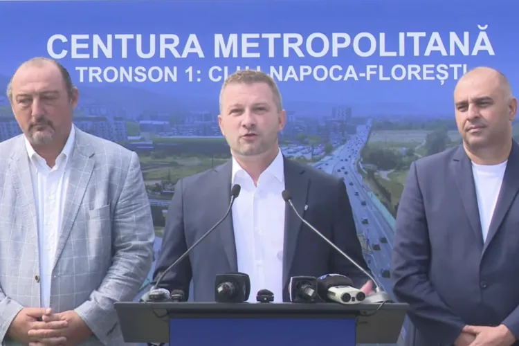 VIDEO. Cum se schimbă mobilitatea pe ruta Cluj-Florești! Bogdan Pivariu, la inaugurarea primului tronson al centurii: „Mobilitatea să fie prioritatea!”