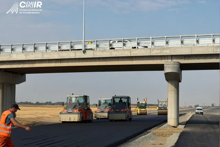 Autostrada Transilvania prinde viteză. Continuă progresul pe lotul Chiribiș-Biharia. Când ar putea fi gata proiectul