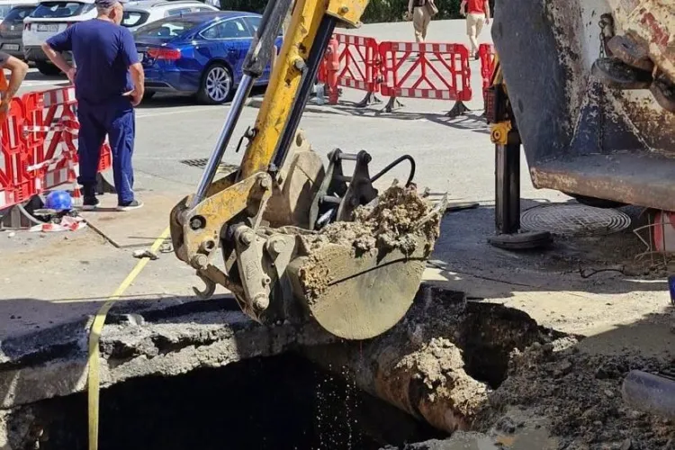 Stradă închisă în centrul Clujului! Ce s-a întâmplat și cât durează lucrările