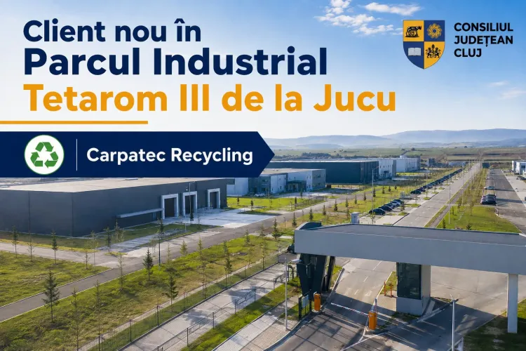 Investiție de peste 600.000 de euro la Jucu!, Cluj. Un nou investitor intră în Parcul Industrial Tetarom III