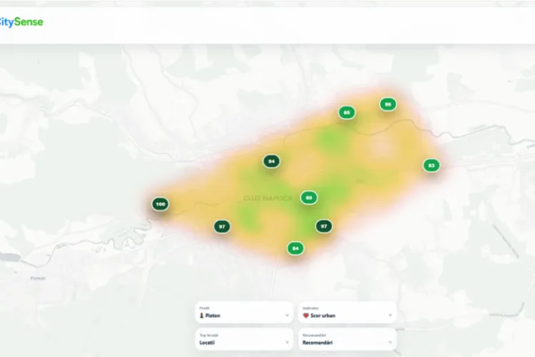 Clujul va avea o „hartă vie” a poluării. Ce presupune proiectul care va „cartografia” orașul