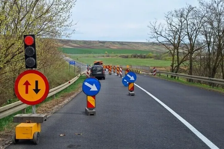 Restricții de circulație drumul Cluj-Napoca – Zalău. Cât timp durează lucrările și cum se va desfășura traficul