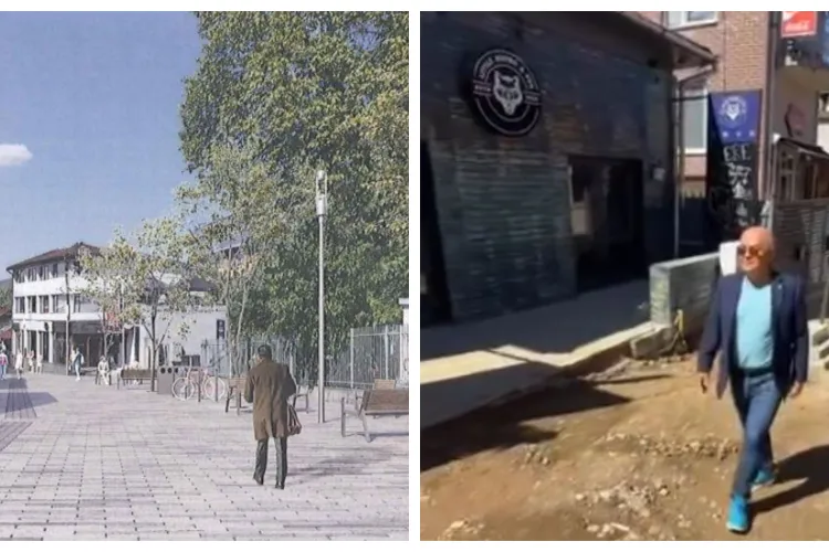 VIDEO. Ritmul lucrărilor de pe Piezișă l-a înfuriat pe Emil Boc. Primarul a tunat:„Lucrările au încremenit! Nu vă țineți de cuvânt? Plecați.”