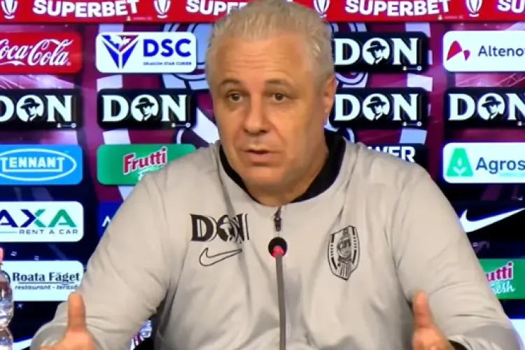 Șumudică, avertisment TERIBIL înainte de CFR Cluj – FCSB: „În momentul de față, suntem candidați la retrogradare”