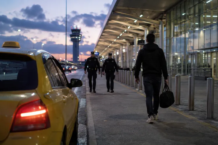 Tânără agresată și jefuită într-un taxi, în Cluj-Napoca. Agresorul a vrut să își ia zborul de pe Aeroportul Cluj
