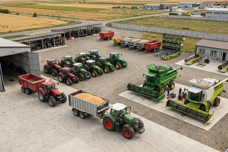 Lovitură de 87 de milioane de lei dată de ANAF Cluj: Schema cu utilaje agricole aduse din UE, descoperită după ce actele nu s-au potrivit cu marfa