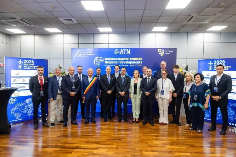 Clujul devine centru internațional al aviației! Oficialii din întreaga lume, prezenți la Aeroportul „Avram Iancu”
