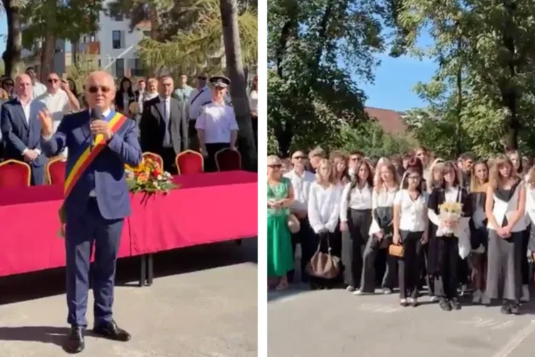 VIDEO. Emil Boc, avertisment pentru părinții din Cluj: „Niciun TikTok și nicio rețea socială nu poate înlocui familia”. Ce le-a transmis și elevilor