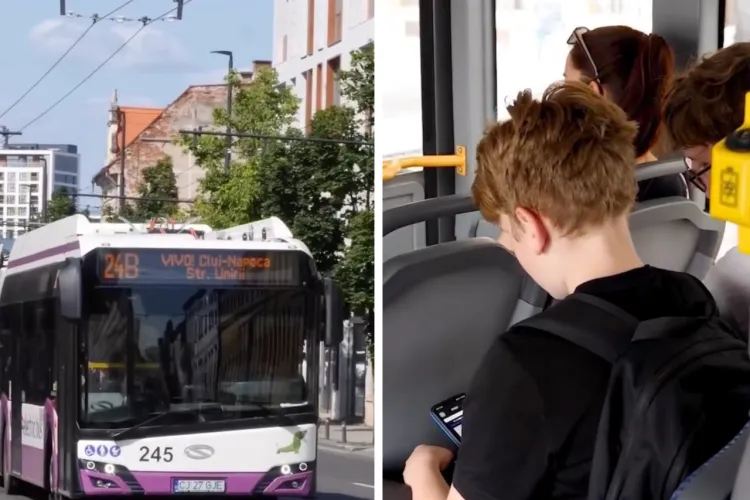 VIDEO. Transport gratuit tot anul școlar pentru peste 40.000 de elevi clujeni! Părinții au la dispoziție doar câteva săptămâni ca să încarce cardurile