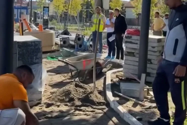 VIDEO. Emil Boc, atac dur la adresa constructorului din Piața 14 Iulie: „Este o bătaie de joc ceea ce văd aici! Voi veni aici zi de zi!”