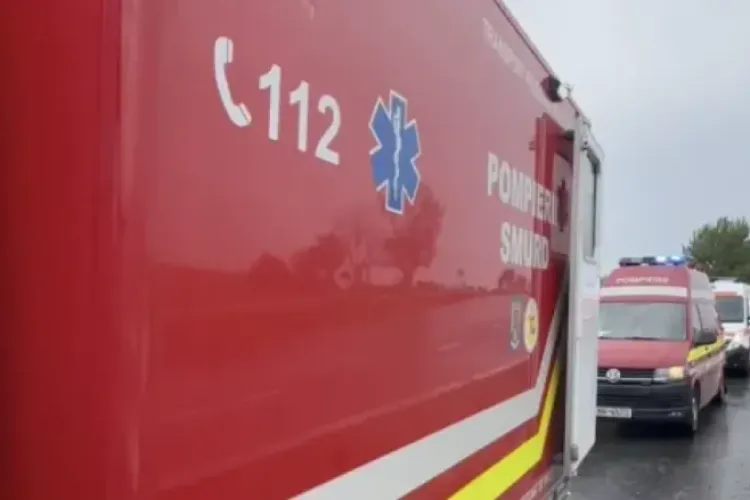 Accident între un autoturism și un autobuz, la Cluj-Napoca! Un copil de 8 ani și două femei au ajuns la spital