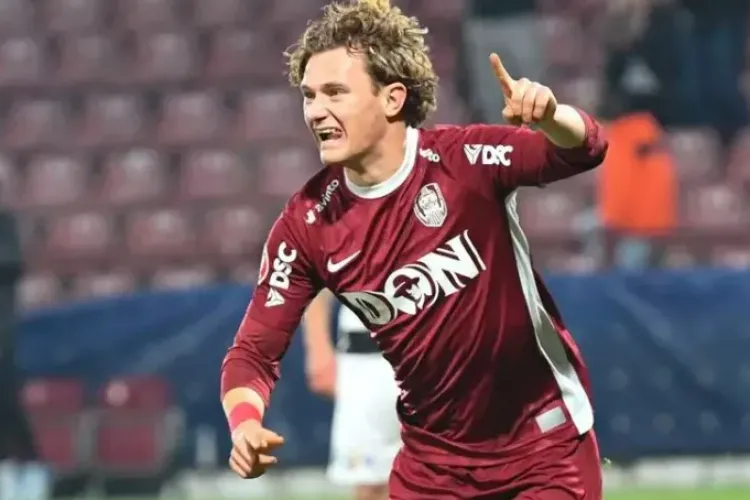Lovitură pentru CFR Cluj! Lorenzo Biliboc, aproape de transferul carierei: 1,2 milioane de euro pentru puștiul de 19 ani