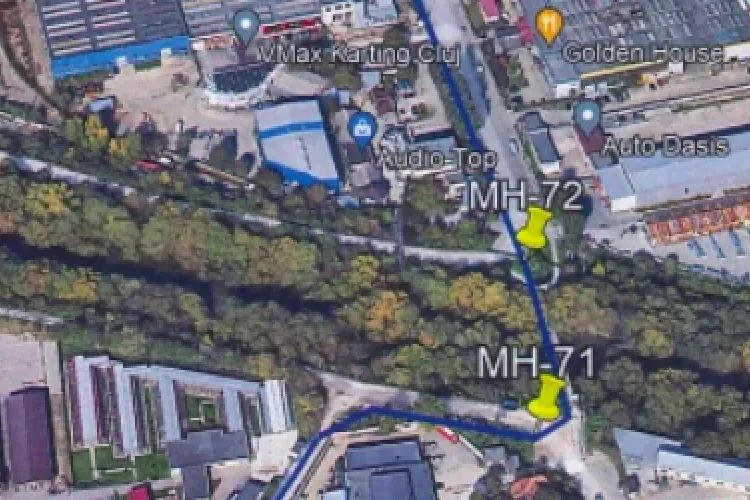 Lucrări de amploare la Cluj: pasarela pietonală din zona Fabricii de Zahăr a fost demolată!