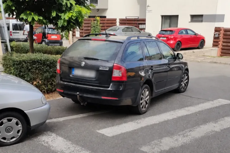 Cluj-Napoca, orașul în care regulile sunt opționale? Șoferii parchează chiar și pe trecerile de pietoni