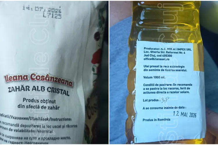 VIDEO. Scandal cu produse expirate la Cluj! Un clujean reclamă produse expirate din luna mai. Conducerea: „E o făcătură. Avem filmările!”