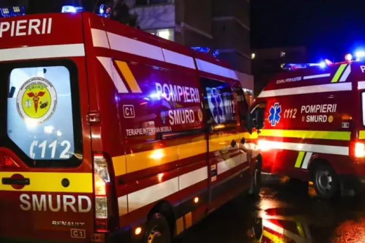 Alertă la Centrul de Neurochirurgie din Cluj-Napoca! Pompierii au intervenit cu 4 autospeciale, autoscara și SMURD