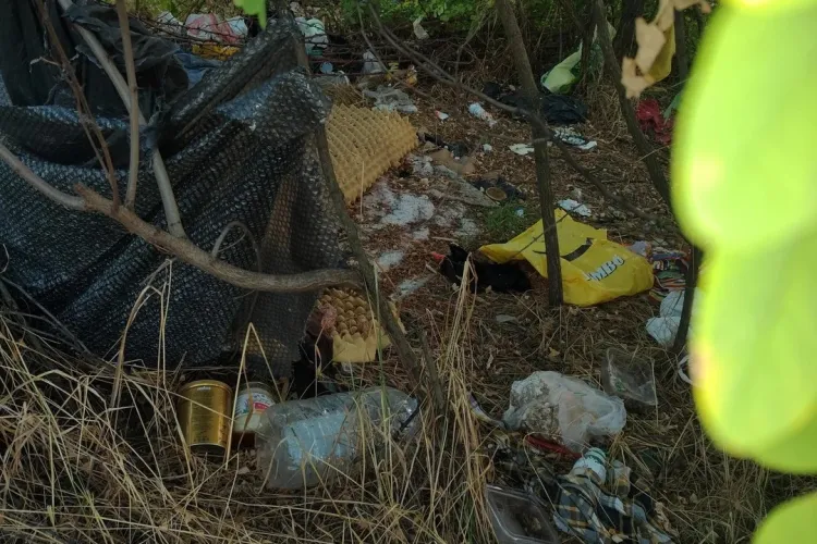 Gunoaie și resturi biologice pe câmp, în cartierul Bulgaria. Un clujean: „N-am mai văzut așa ceva în 6 ani”