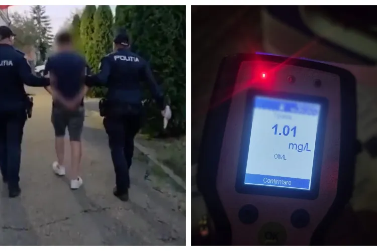 VIDEO. Beat pe străzile Cluj. Un tânăr s-a urcat la volan, după ce a consumat mai multe pahare. A fost reținut de polițiști 24 de ore