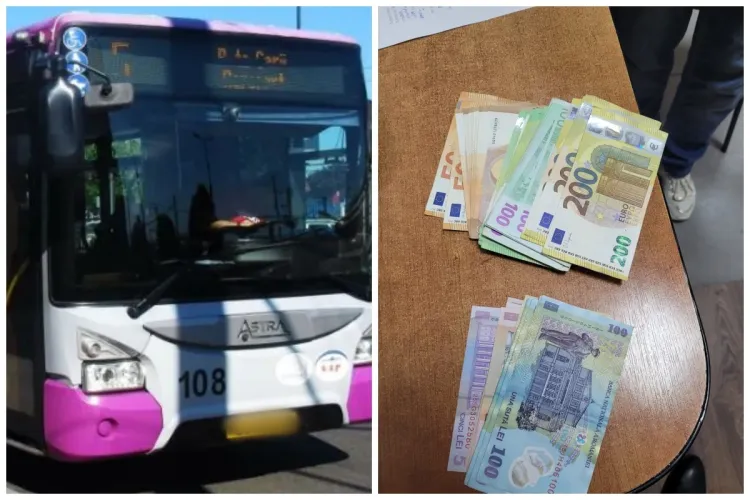 Clujenii chiar sunt OAMENI adevărați! A găsit 11.500 de euro într-un troleibuz din Cluj și nu a stat pe gânduri : „Ce om admirabil!”