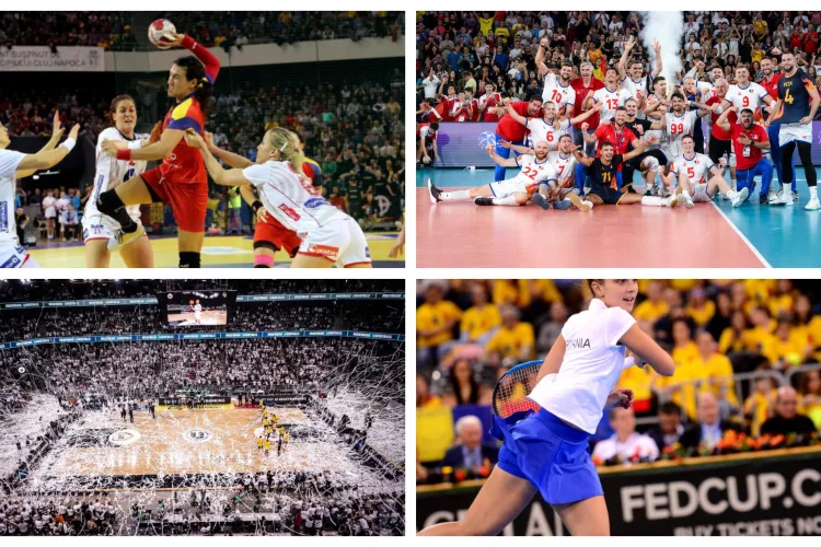Marile victorii din BT Arena. Sala din Cluj-Napoca, garanția succesului pentru sportul românesc