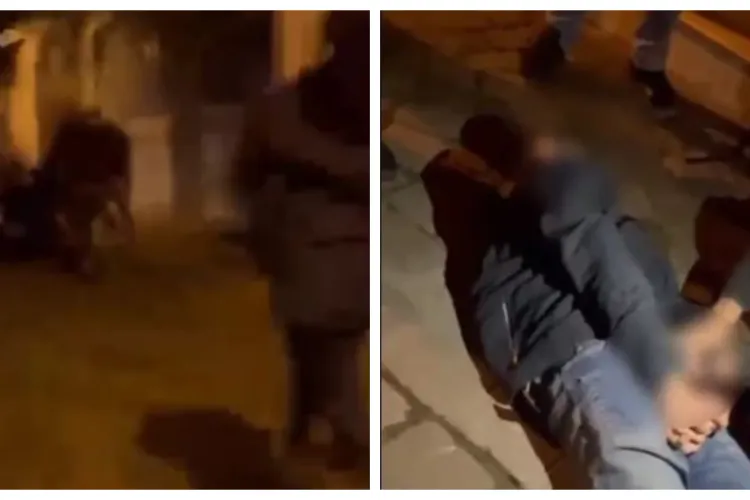 VIDEO. Urmărire spectaculoasă în Cluj. Ucrainean pus la pământ de polițiști după o țeapă de 95.000 lei