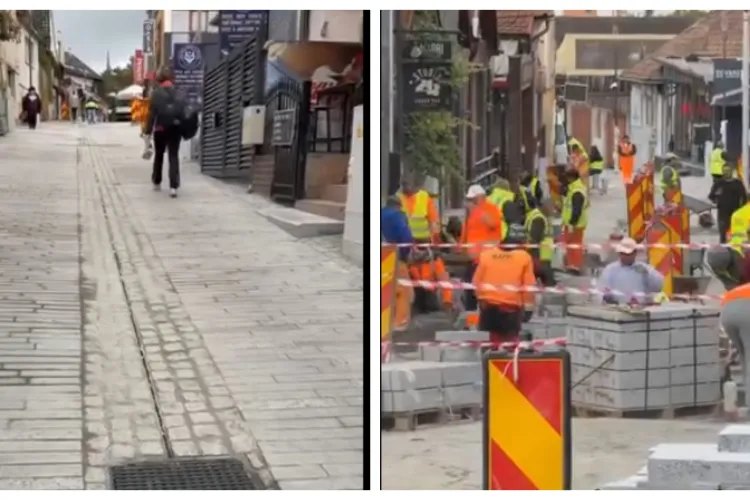 VIDEO. Furnicar de muncitori pe Piezișă. Boc dă asigurări că lucrările vor fi finalizate la timp