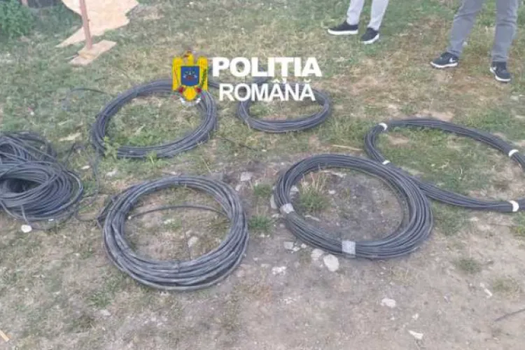 Lovitură de proporții! Cabluri de cupru de aproape 600.000 de euro au fost furate în mod repetat. 12 persoane au fost duse la audieri