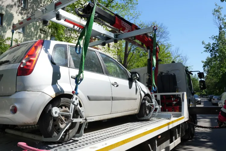 Haos în fața gării din Cluj! Mașinile parcate ilegal blochează o bandă și sugrumă traficul
