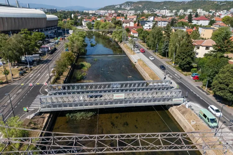 Soluție pentru traficul din Cluj-Napoca, acum că Podul Garibaldi e închis! Un clujean le cere autorităților: „Vă rog să studiați și această rută”