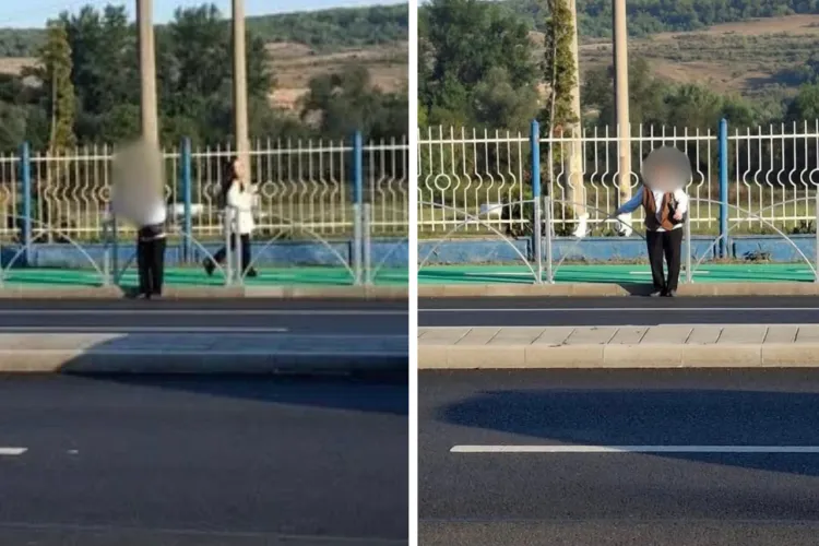 La o zi după accidentul din Cluj, aceeași scenă în același loc! O femeie, surprinsă în timp ce încerca să traversez: „Pietonii tot nu au învățat nimic!”
