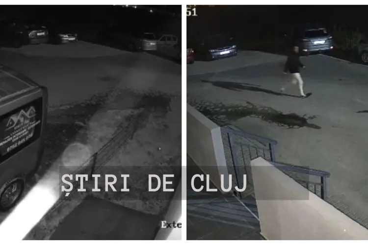 VIDEO. Noi imagini cu hoțul din Florești! A dat o lovitură de 20.000 de lei. Familia păgubită l-a somat să se predea