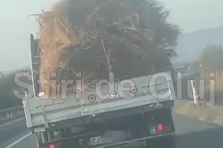 VIDEO. „Ninge” pe varianta Apahida în dimineața asta. Ce a lăsat pe șosea o mașină în urmă cu puțin timp: „Ți-ai spălat mașina? Ghinion!”