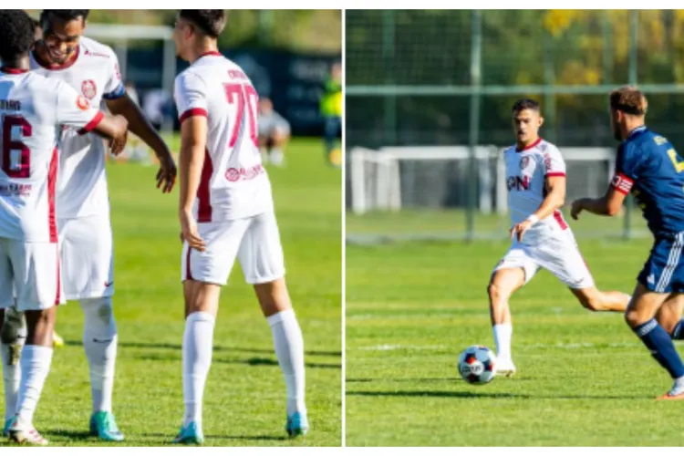 CFR Cluj, egal neașteptat într-un amical disputat la Cluj! „Feroviarii” au avut emoții cu o echipă din Liga 3, deși au deschis scorul
