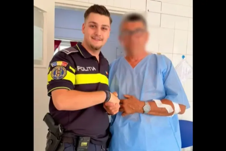 Un polițist și-a întrerupt concertul și a sărit de pe scenă pentru a salva un bărbat căruia i s-a făcut rău! I-a făcut masaj cardiac până au venit medicii