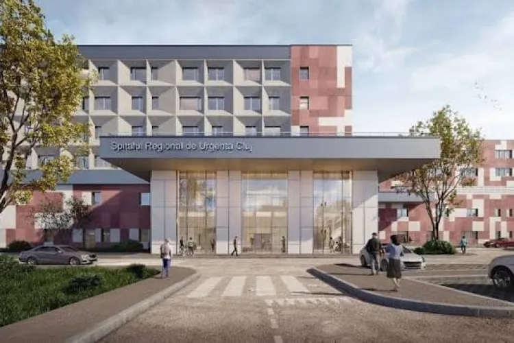 Spitalul Regional de Urgență Cluj se amână! Clujenii mai așteaptă până în decembrie 2029. Din cele 305 milioane de euro au fost trase doar 61 de milioane