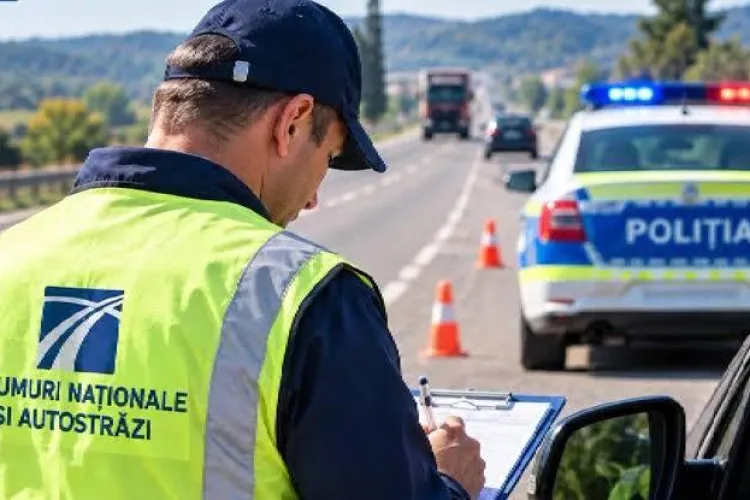Atenție, șoferi! CNAIR vă oprește pentru detalii despre călătoriile voastre. Ce urmăresc reprezentanții statului