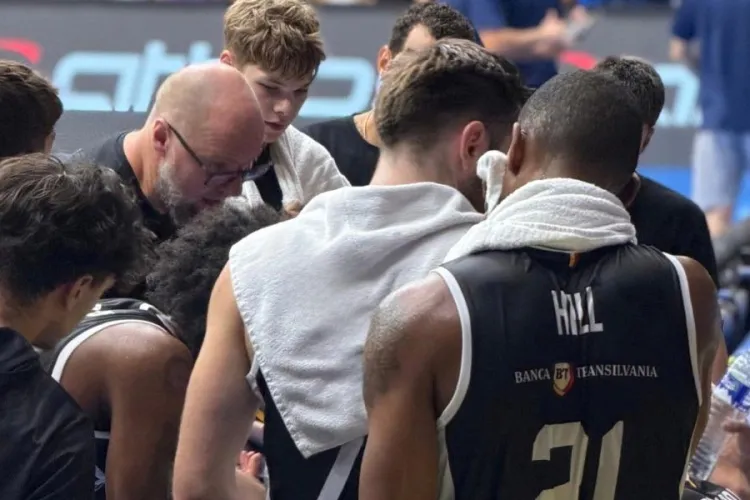 U-BT Cluj, fără doi oameni cheie în primul meci din EuroCup. Silvășan ar putea avea probleme la rotație