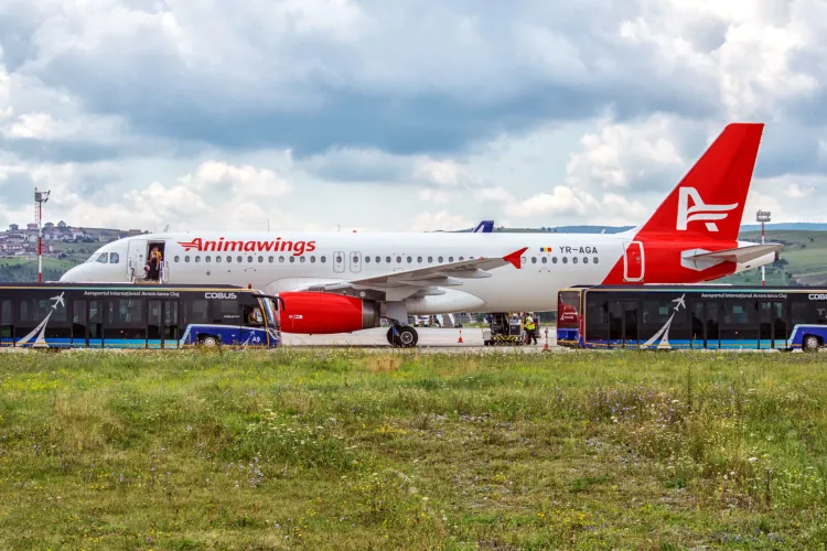 De ce a suspendat AnimaWings zborurile din Cluj spre Viena și Frankfurt: Probleme la flota Airbus A220